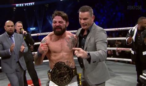 BKFC 56 Results: Mike Perry stops Eddie Alvarez (Video).